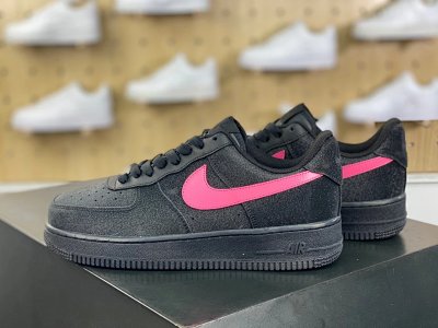 Nike Air Force 1 Low Black Pink Sneakers