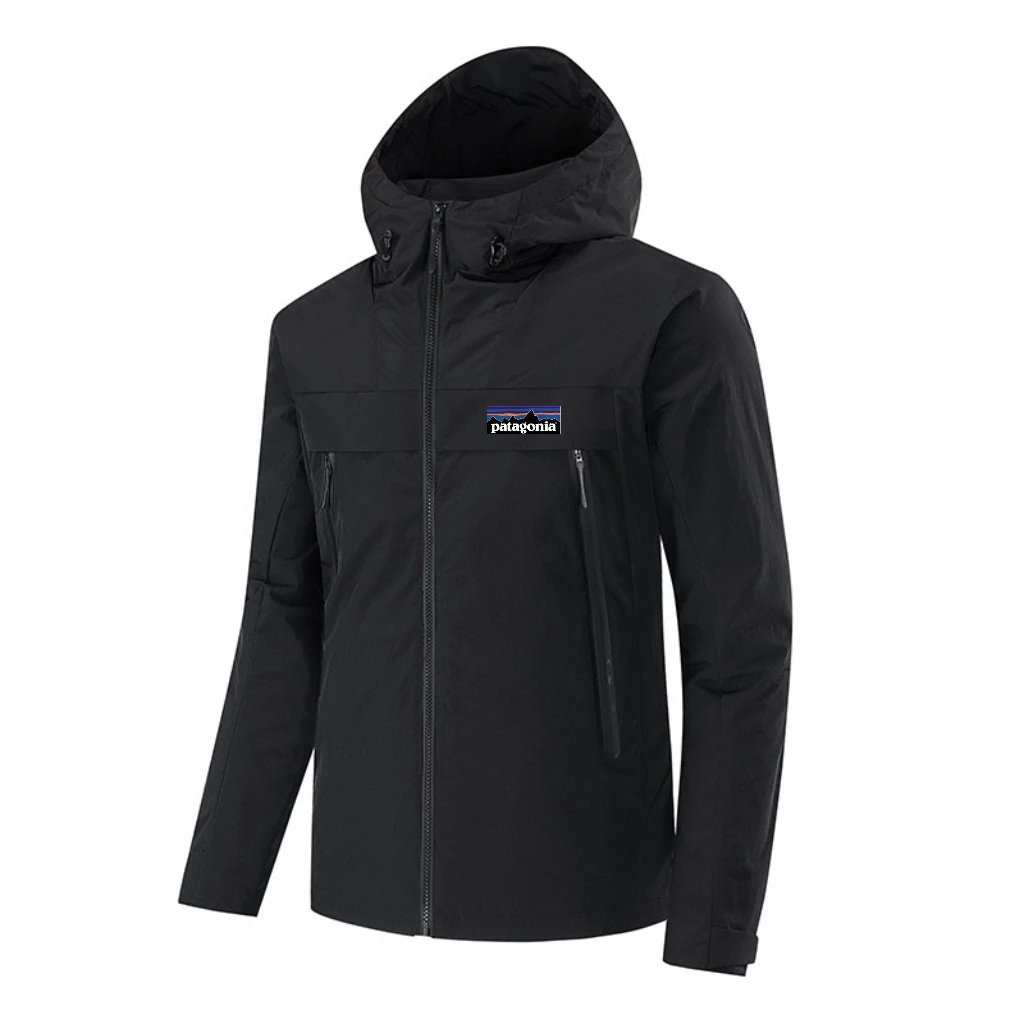Patagonia Men’s Black Waterproof Outdoor Jacket