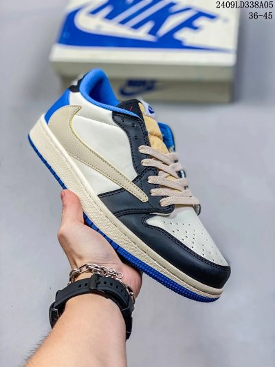 Nike Air Jordan 1 Low Travis Scott Fragment Shoes