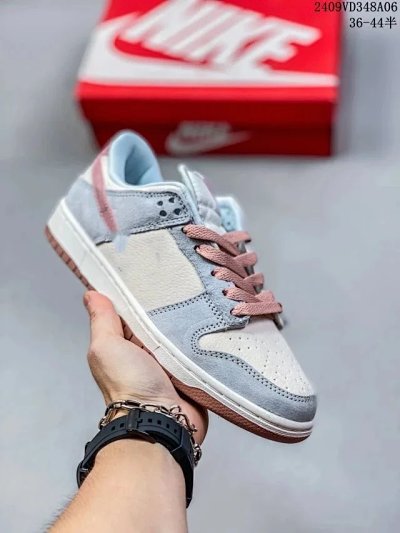 Nike Dunk Low Grey Pink Women’s Casual Sneakers