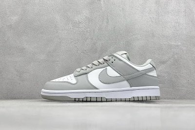 Nike Dunk Low Grey White Casual Sneakers Shoes