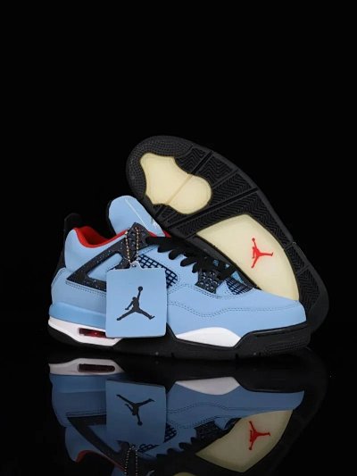 Nike Air Jordan 4 Retro University Blue Sneakers