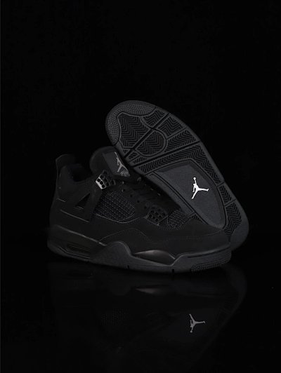 Air Jordan 4 Retro Black Cat Sneakers