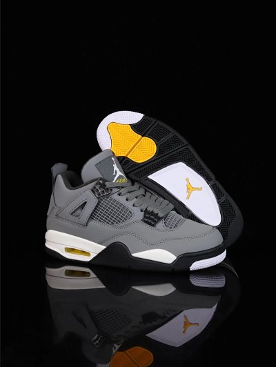 Nike Air Jordan 4 Cool Grey Basketball Shoes
