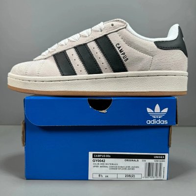 Adidas Campus 00s Beige Black Skate Sneakers