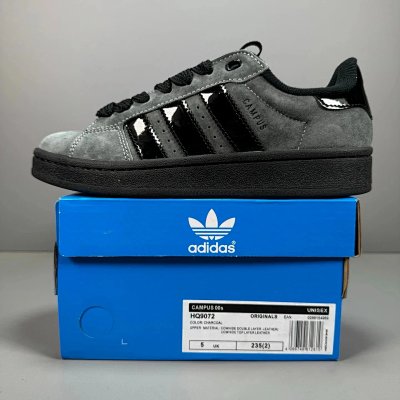 Adidas Campus 00s Grey Black Platform Sneakers Shoes