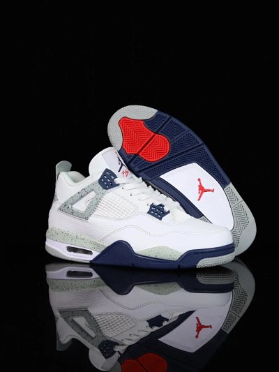 Nike Air Jordan 4 Retro Midnight Navy Basketball Shoes