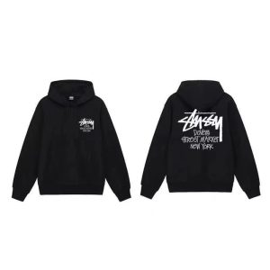 Stussy Dover Street Market NY Black Pullover Hoodie