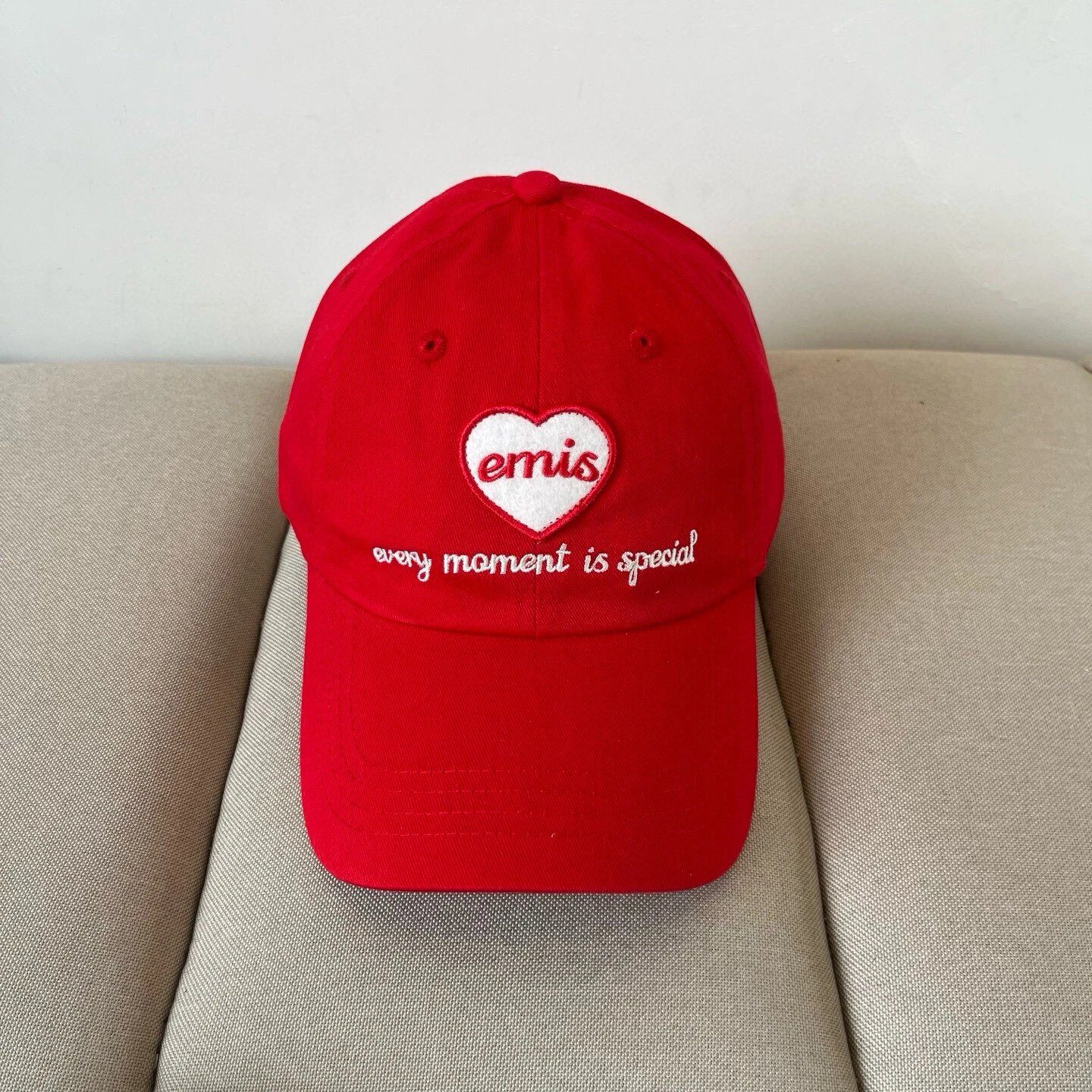 Other Ennis Red Heart Embroidered Baseball Cap Casual Hat