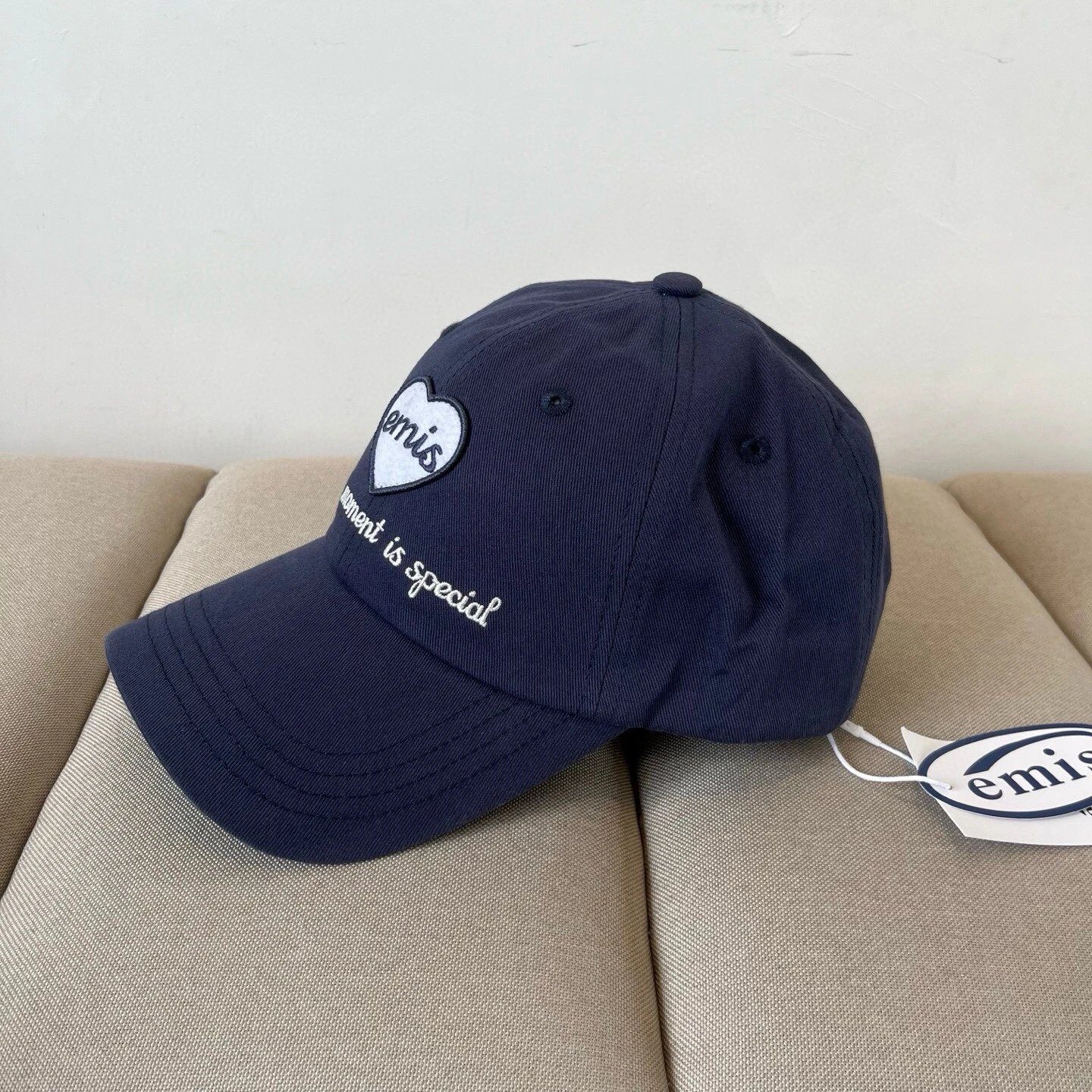 Other Emis Heart Logo Navy Baseball Cap