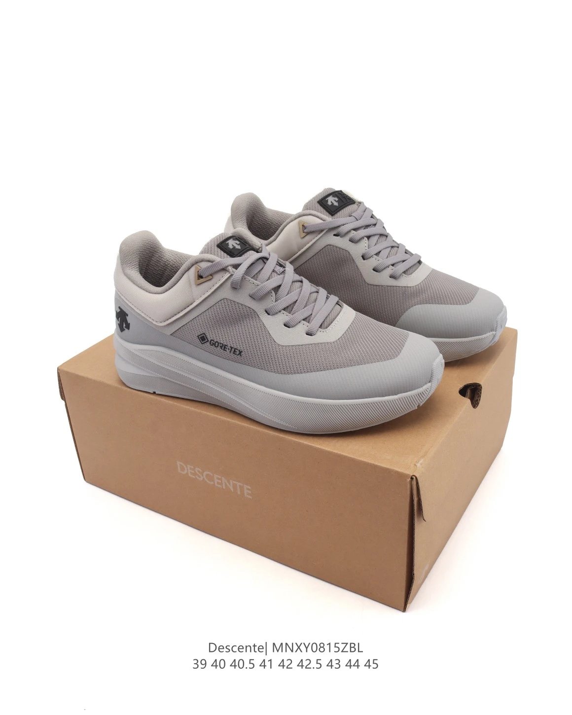 Descente Gore-Tex Grey Waterproof Running Shoes