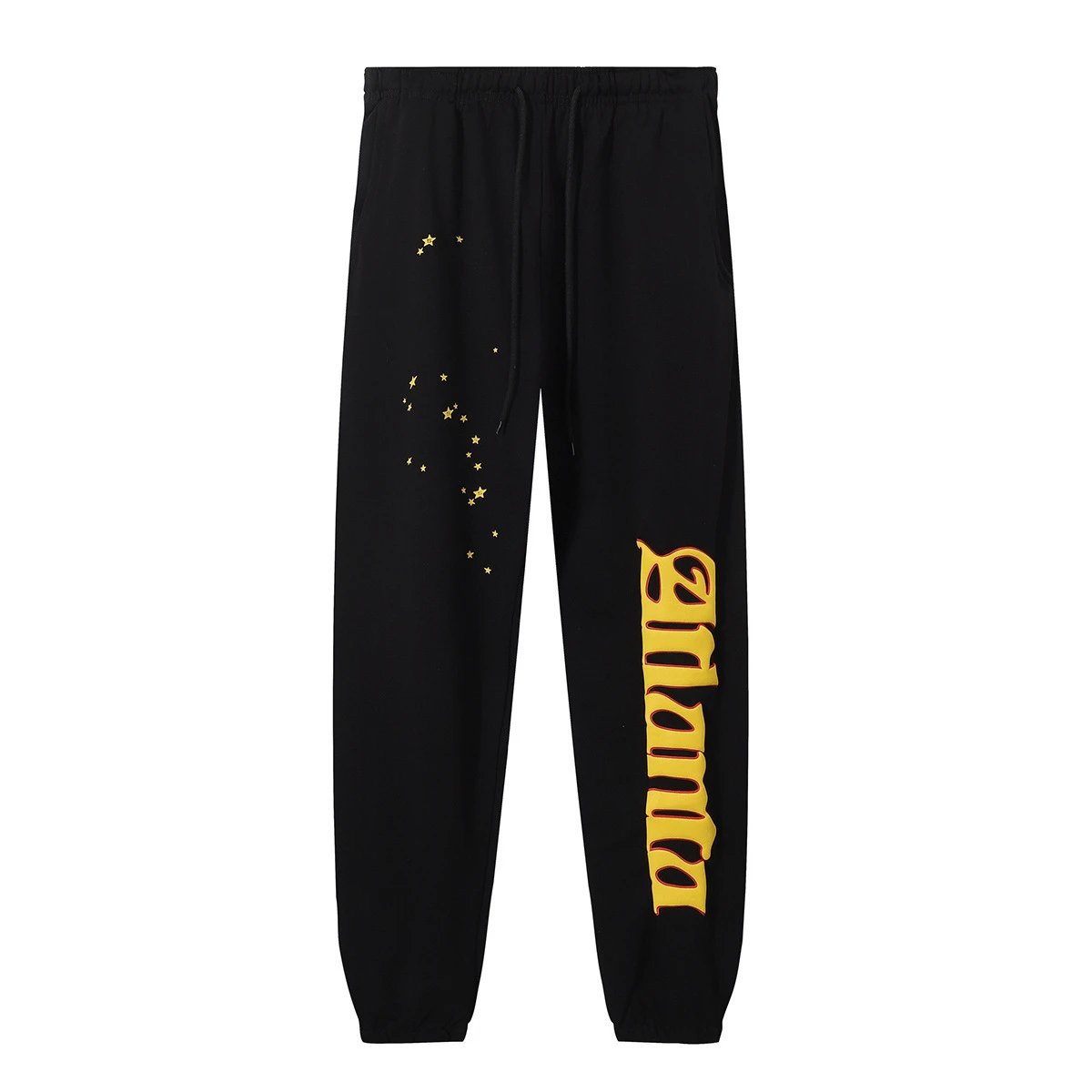 Sp5der Sp5der Black Graphic Logo Jogger Pants - Buy at OopBuy