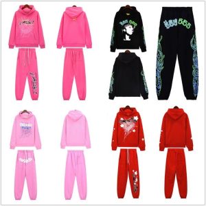 Sp5der Sp5der Graphic Sweatpants Streetwear Casual Pants - Buy at OopBuy