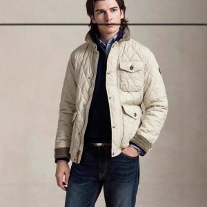 Ralph Lauren Men’s Quilted Field Jacket Beige