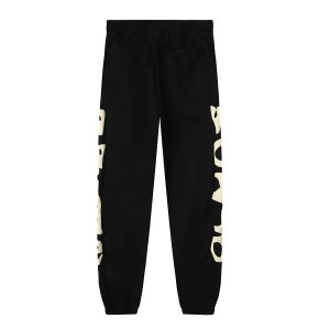 Sp5der Sp5der Black Graphic Logo Sweatpants - Buy at OopBuy