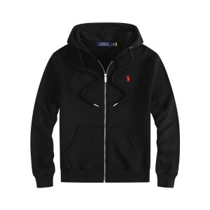 Ralph Lauren Men’s Black Full-Zip Hoodie