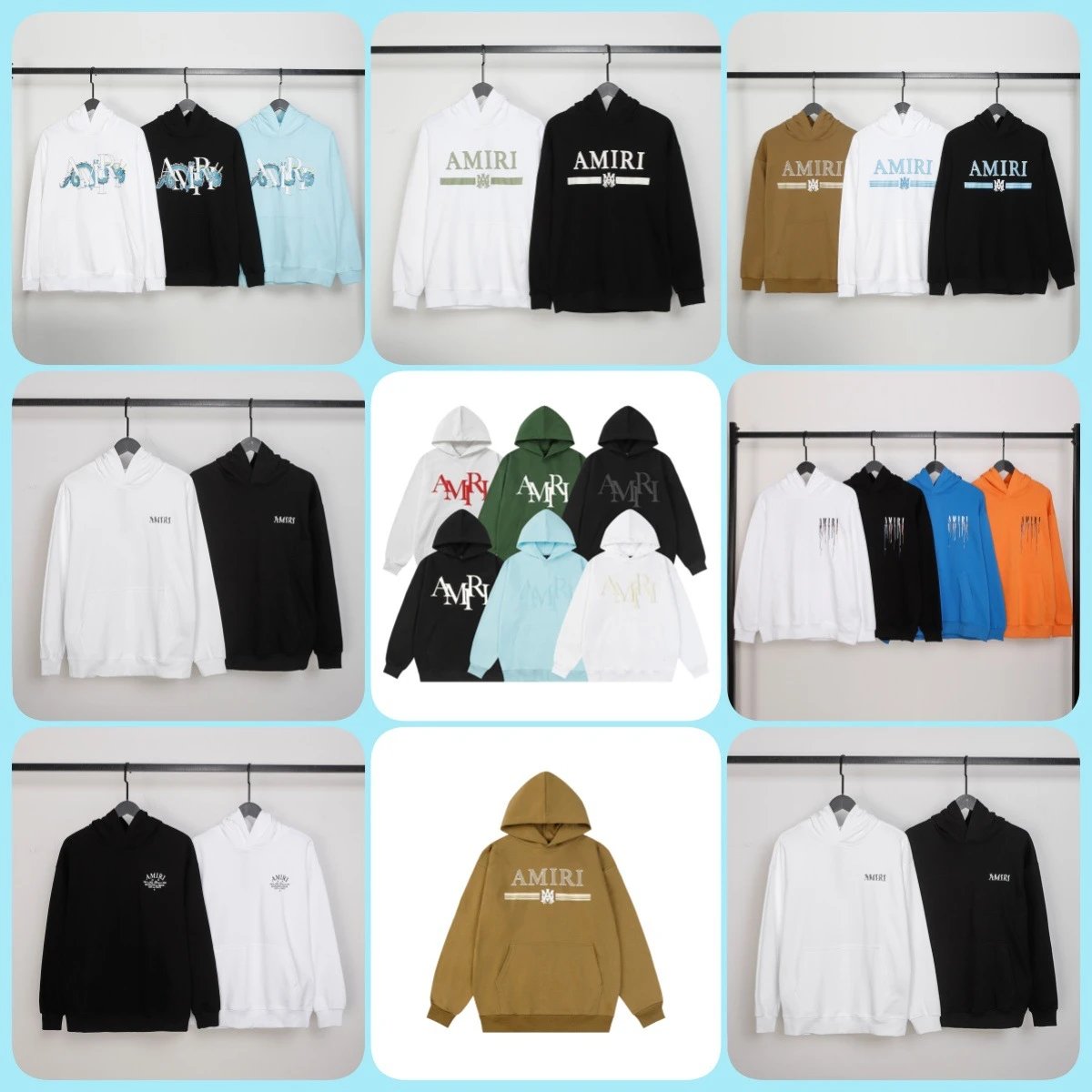 A Bathing Ape AMIRI Oversized Logo Pullover Hoodie Streetwear - Buy at OopBuy