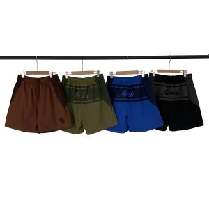 Amiri Logo Patch Drawstring Casual Shorts