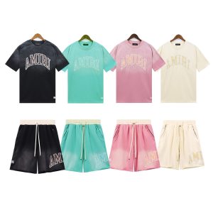 Amiri Arch Logo Cotton T-Shirt Streetwear
