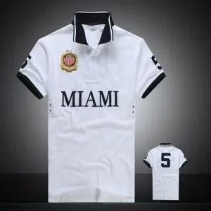 Ralph Lauren Miami No. 5 Men’s White Polo Shirt