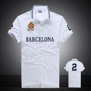Ralph Lauren Barcelona Men’s White Polo Shirt No. 2