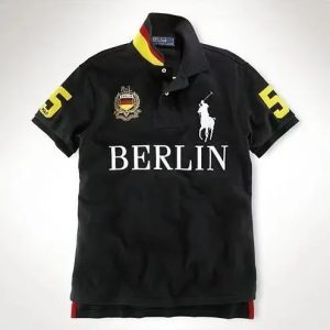 Ralph Lauren Berlin Black Polo Shirt Number 5