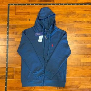 Polo Ralph Lauren Men’s Navy Full-Zip Hoodie Jacket