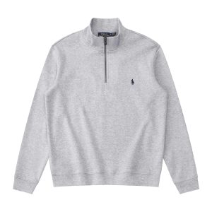 Ralph Lauren Gray Half Zip Pullover Sweater