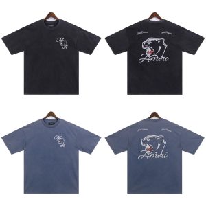 Amiri Panther Graphic Oversized Cotton T-Shirt