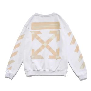 Off-White Arrow Print White Pullover Sweater Men