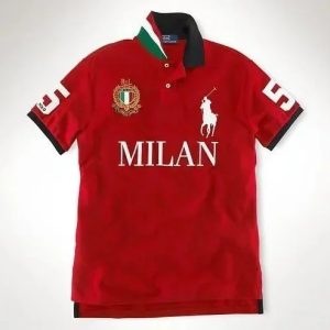 Ralph Lauren Milan Red Men’s Short Sleeve Polo Shirt