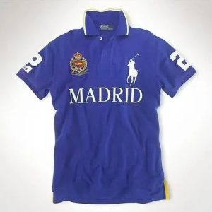 Ralph Lauren Madrid Blue Big Pony No. 2 Polo Shirt