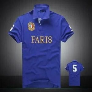 Ralph Lauren Paris No. 5 Blue Men’s Polo Shirt
