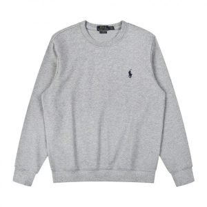 Polo Ralph Lauren Men’s Grey Crewneck Logo Sweatshirt