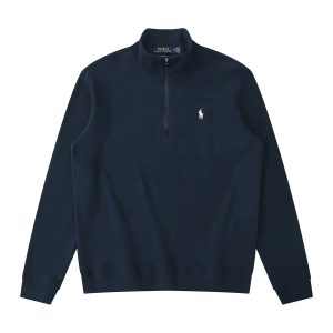 Polo Ralph Lauren Men’s Navy Quarter-Zip Pullover Sweater