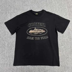Corteiz Rules The World Black T-Shirt