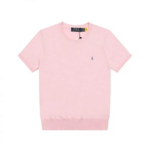 Ralph Lauren Pink Short Sleeve Logo T-Shirt