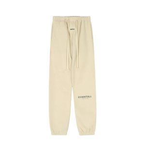 Essentials Fear of God Beige Fleece Sweatpants
