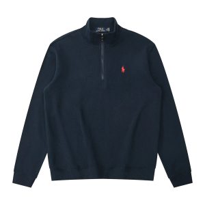 Polo Ralph Lauren Navy Quarter Zip Pullover Sweater
