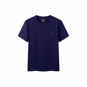 Ralph Lauren Navy Cotton Crew Neck T-Shirt