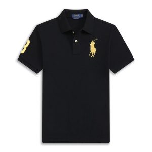 Ralph Lauren Men’s Black Polo Shirt Short Sleeve