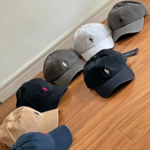 Ralph Lauren Embroidered Logo Cotton Baseball Cap