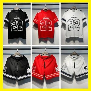 Amiri 22 Graphic Jersey Tee Streetwear