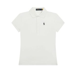 Ralph Lauren Women’s White Short Sleeve Polo Shirt