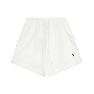Polo Ralph Lauren White Drawstring Athletic Shorts