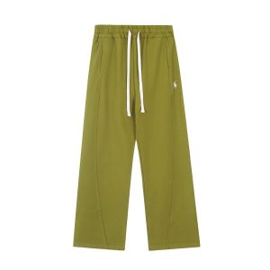 Ralph Lauren Olive Green Drawstring Casual Pants