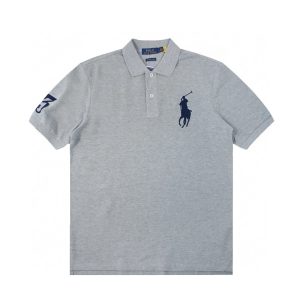 Ralph Lauren Men’s Gray Polo Shirt Short Sleeve