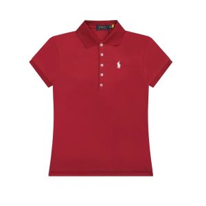 Ralph Lauren Women’s Red Short Sleeve Polo Shirt