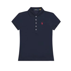 Ralph Lauren Women’s Navy Short Sleeve Polo T-Shirt