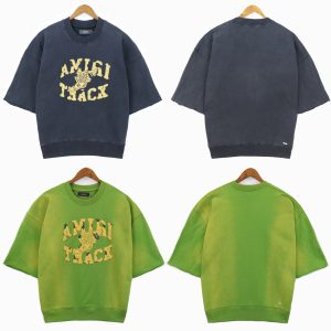Amiri Track Graphic Oversized Cotton T-Shirt